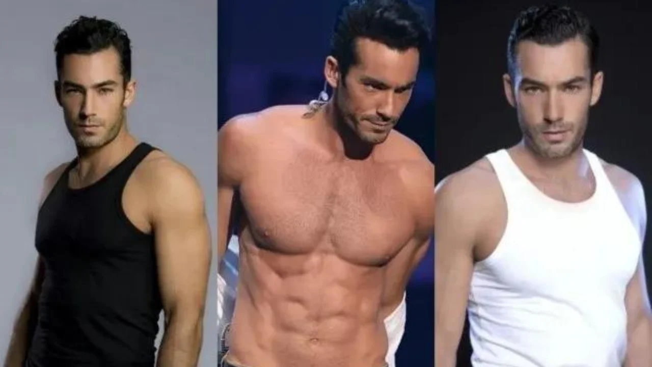Aaron Diaz en sus inicios como actor Aarón Díaz en sus inicios como actor