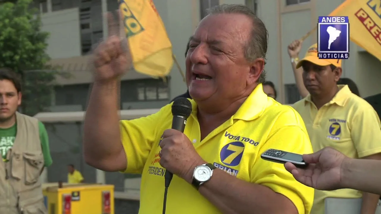 Alvaro Noboa campana electoral Ecuador Álvaro Noboa campaña electoral Ecuador