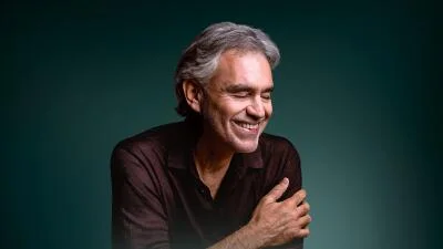 Andrea Bocelli retrato primer plano Andrea Bocelli retrato primer plano