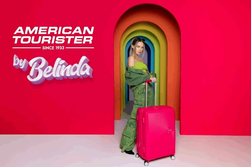 Belinda en campana publicitaria para marca internacional Belinda en campaña publicitaria para marca internacional