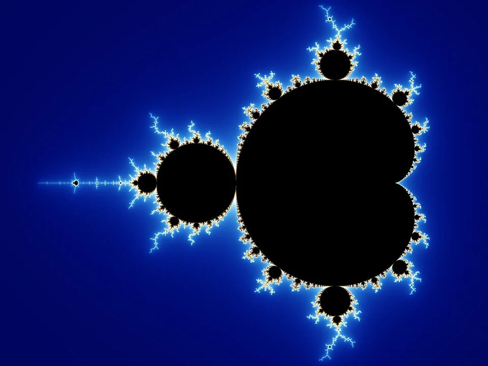 Imagen computarizada del conjunto de Mandelbrot