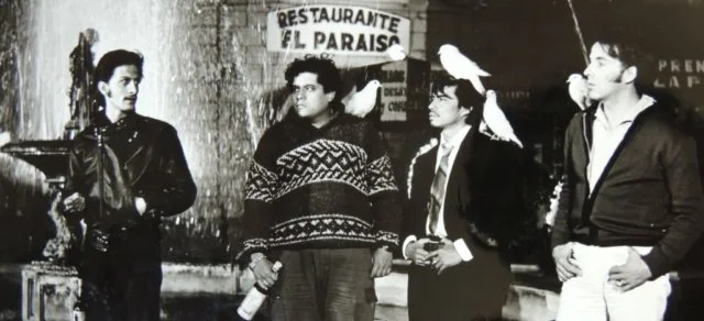 Oscar Chavez actuando en Los Caifanes Óscar Chávez actuando en Los Caifanes