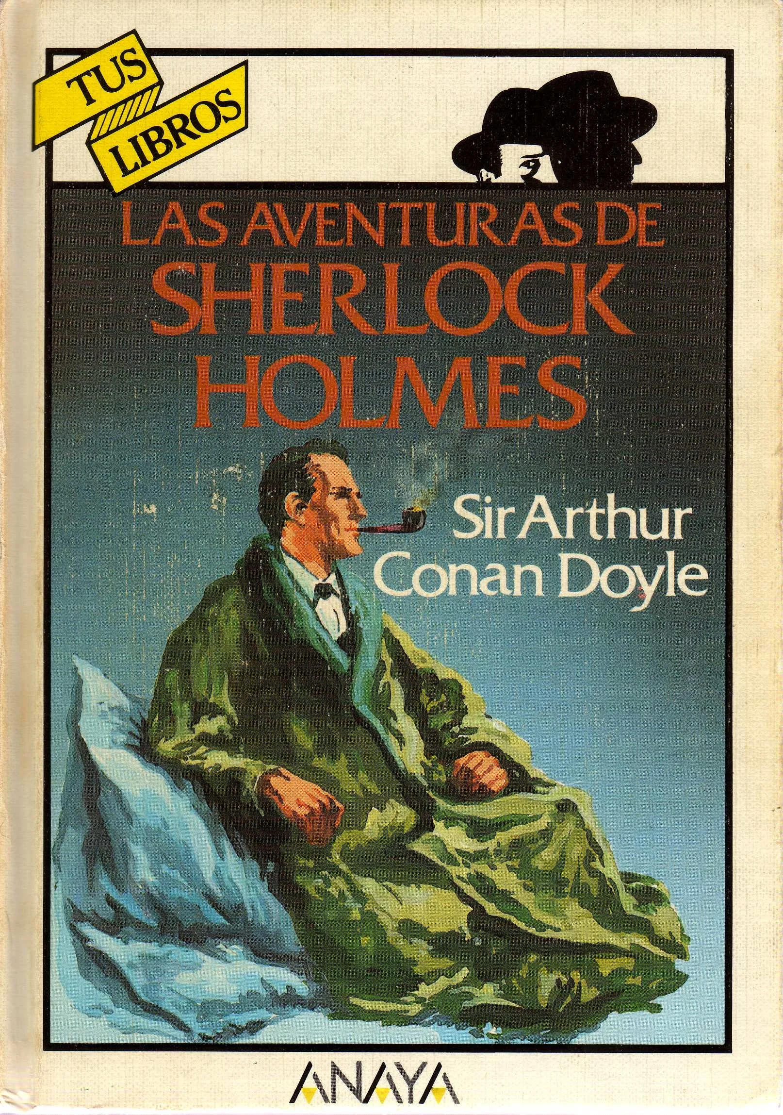 Portada antigua novela Sherlock Holmes Portada antigua novela Sherlock Holmes