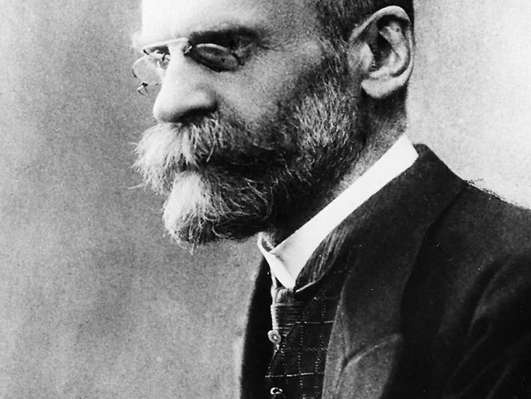 Retrato de Emile Durkheim sociologo frances Retrato de Émile Durkheim, sociólogo francés